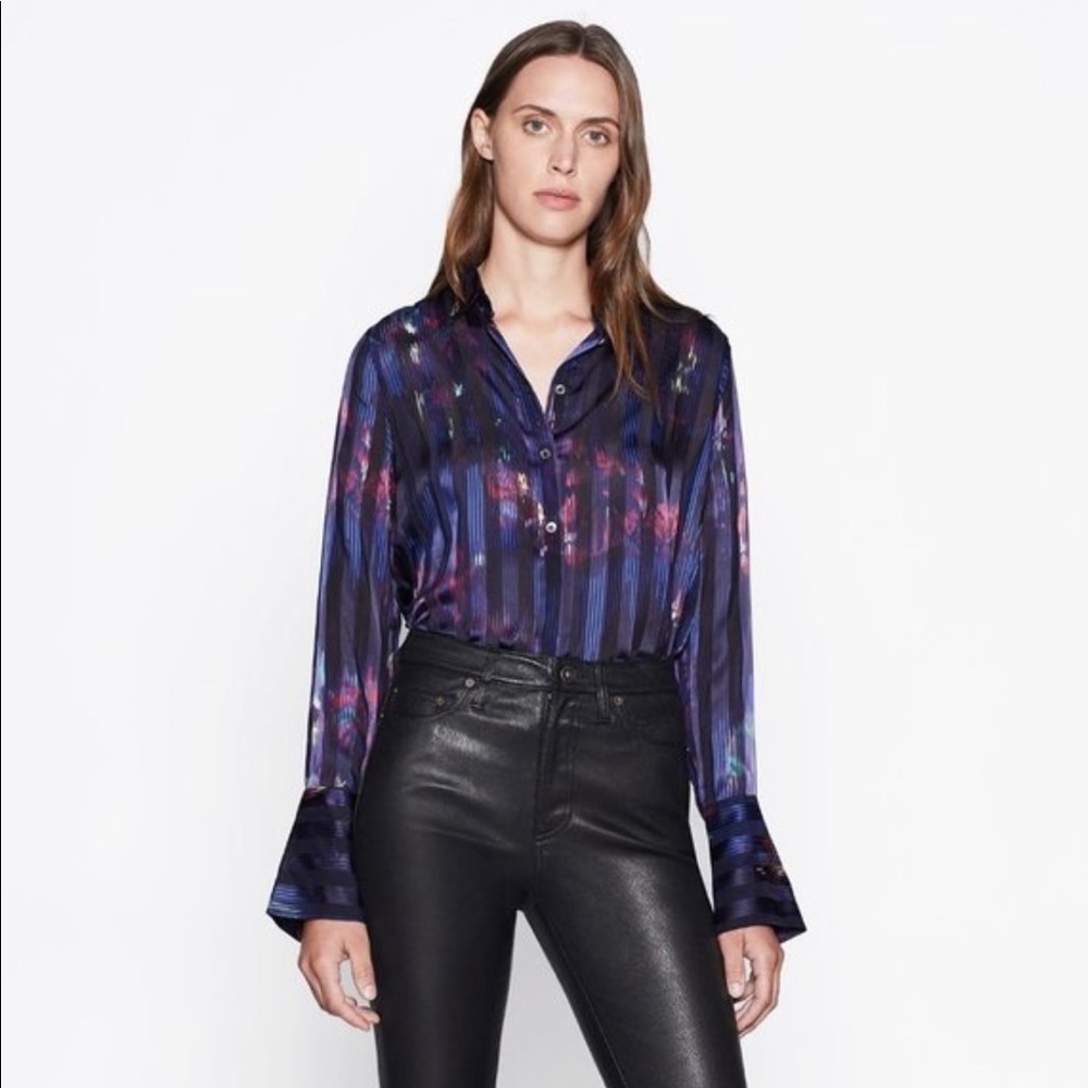 Equipment Eleonore Silk Technicolor Shirt